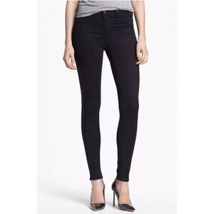 J Brand Black Luxe Steen Super Soft Skinny Jeans Size 24
